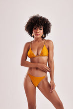 Load image into Gallery viewer, Ajustable Chain Triangle Bikini - Mostard