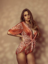 Load image into Gallery viewer, 3pack Cover Up With Bikini Printed Swimwear