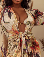 Load image into Gallery viewer, 3pack Cover Up With Bikini Printed Swimwear