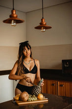 Load image into Gallery viewer, Brazilian Bikini Sie Swim Hot Pant Bottom | Black