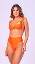 Load image into Gallery viewer, V Neck Bikini | Hot Pant Orange
