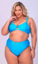 Load image into Gallery viewer, Plus Size Ring Bikini | Blue
