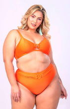 Load image into Gallery viewer, Plus Size Ring Bikini | Orange

