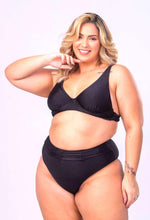 Load image into Gallery viewer, A S P A Plus Size Bikini | Black | Fusion Summer Colletion
