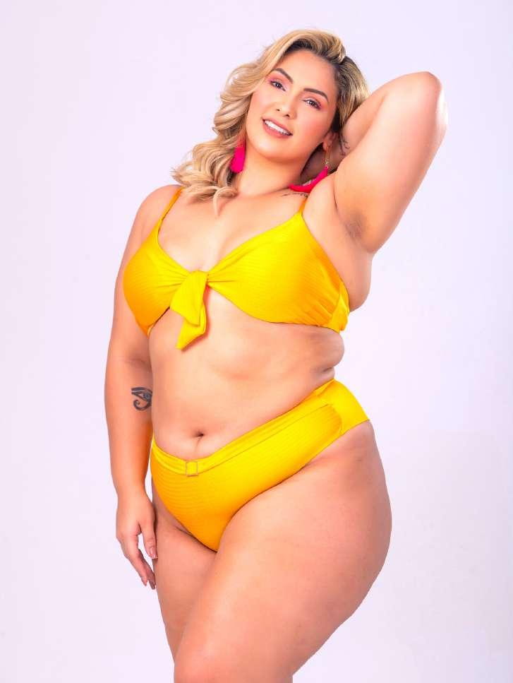 Plus Size Bikini | Yellow