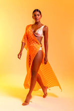 Load image into Gallery viewer, Orange One-Shoulder Dress | Cover Up
