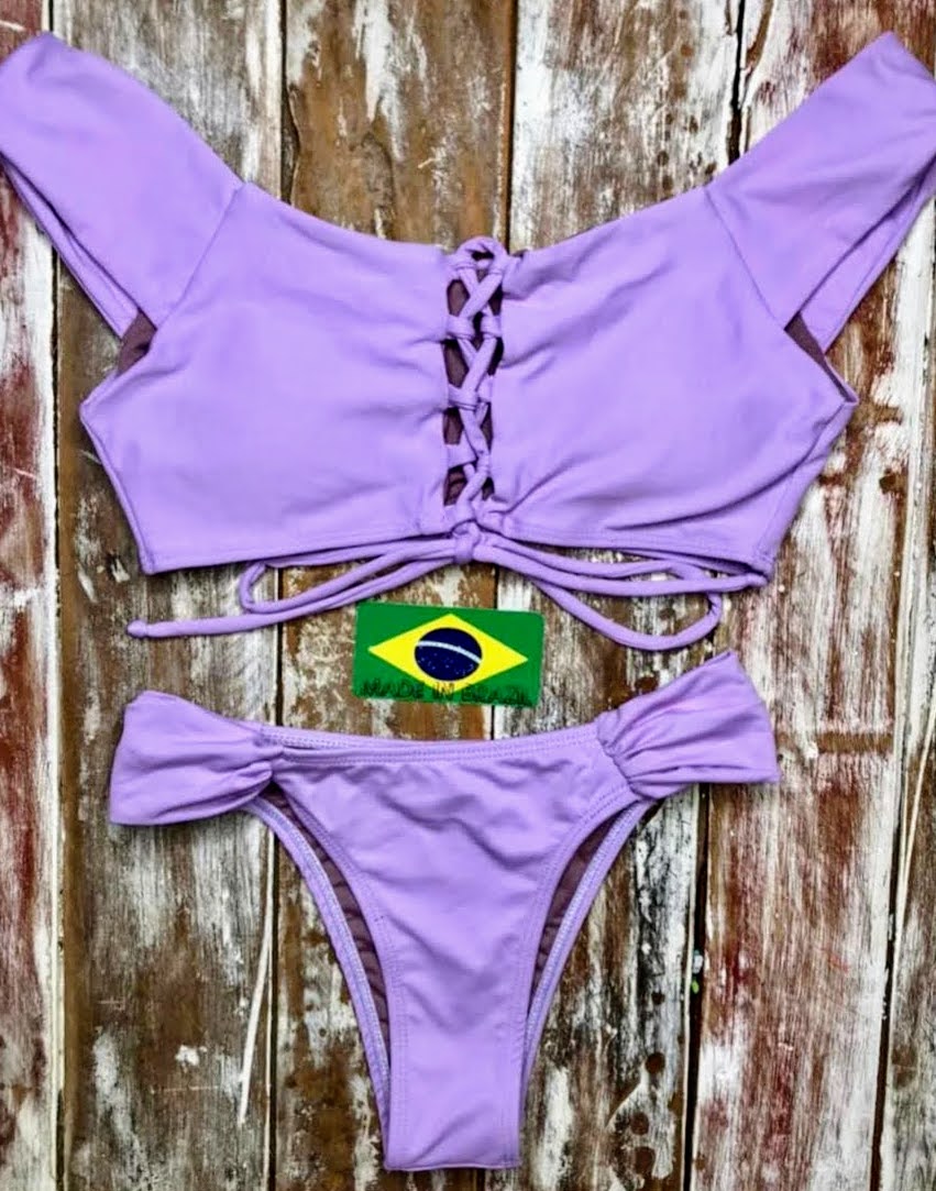 Lilac Brazilian Bikini
