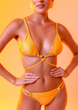 Load image into Gallery viewer, 5x1 Brazilian Triangle Bikini | Yellow
