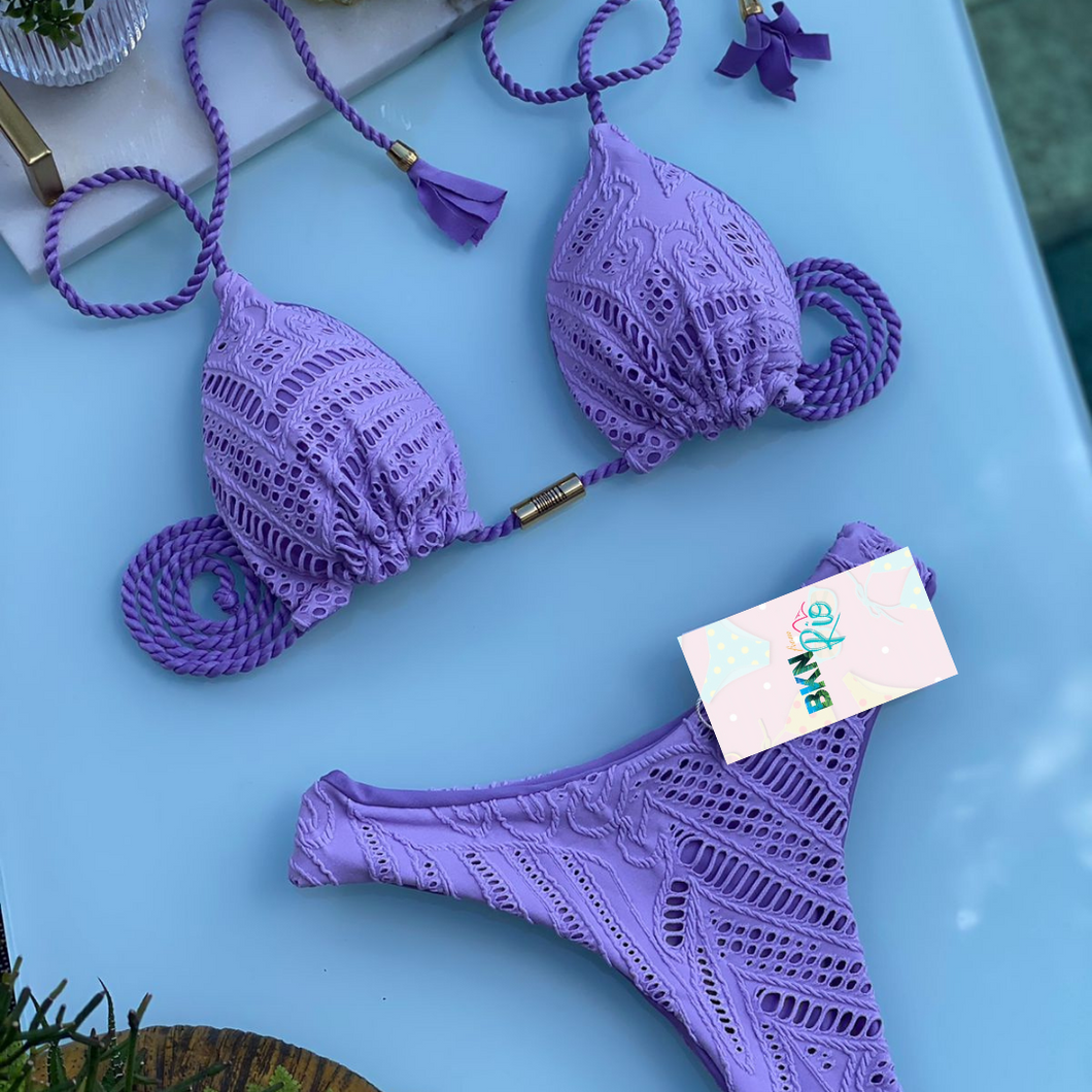 Brazilian Sie Swim Bikini | Double Side | Lavender